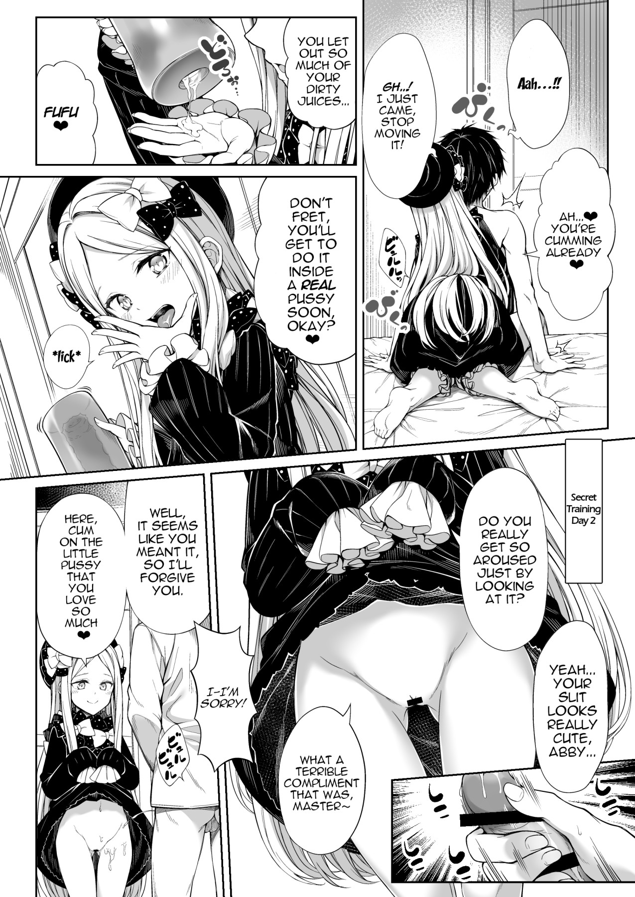 Hentai Manga Comic-Abby-chan Found my Onahole-Read-11